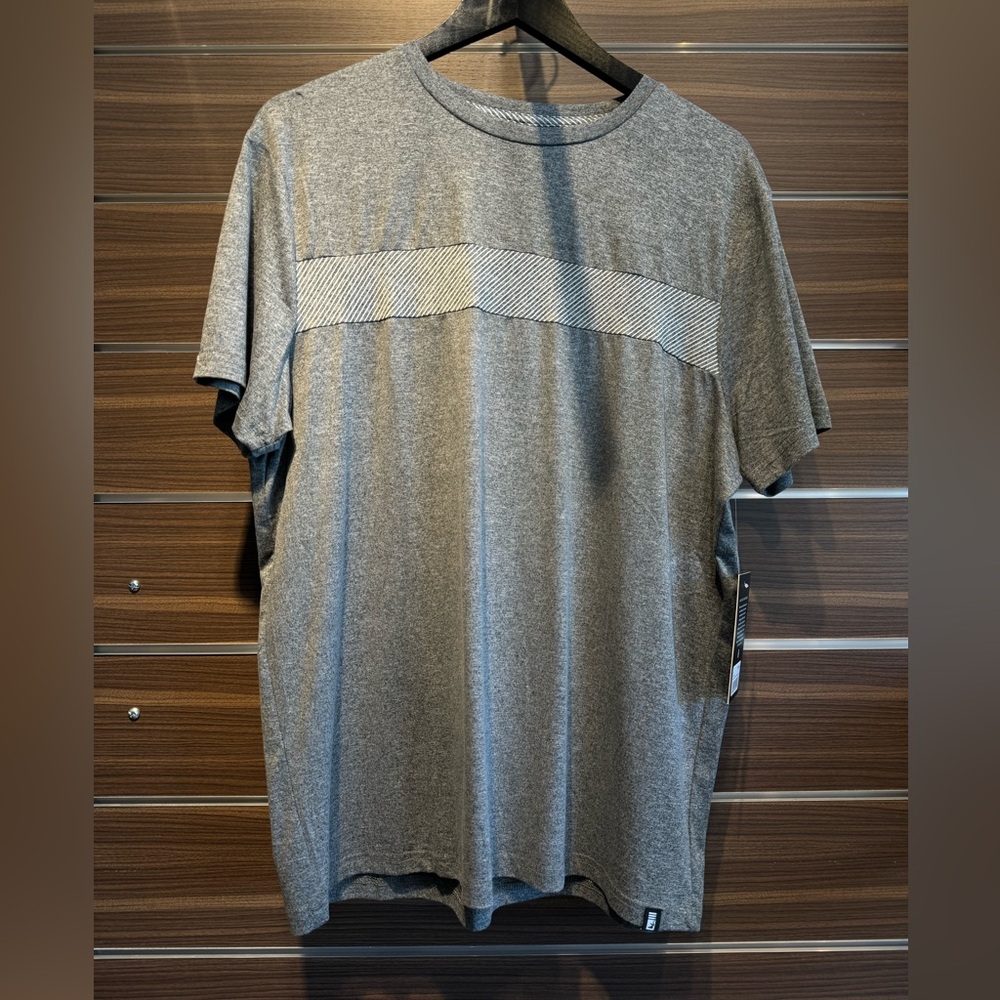 NWT Glyder Ionian Short Sleeve Tee Heather Grey